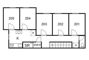 南砂町駅 徒歩11分 2階の物件間取画像